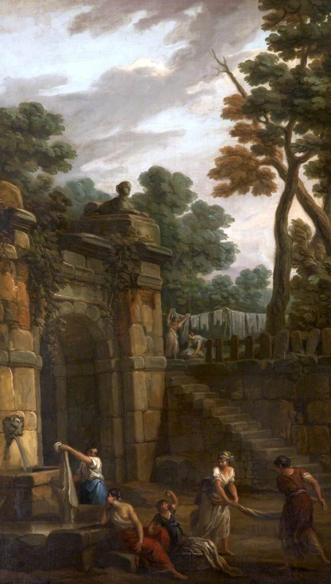 Fontana con donne che lavano i panni - National Trust